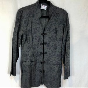 GRANITE Women’s Blazer Jacket Asian theme Sz 7